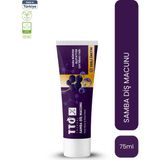TTO X Kara Mürverli Diş Macunu 75 ml – Ferah Nefes & Doğal Bakım
