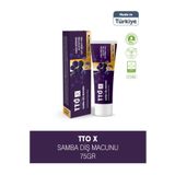 TTO X Kara Mürverli Diş Macunu Ferah Nefes Ağız Içi Yara Aft Kokuya Karşı