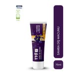TTO X Kara Mürverli Diş Macunu - SLS ve Florür İçermez, Ferah Nefes 75 ml