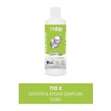 Tto x Keratin ve Argan Özlü Saç Şampuanı Kolajen ve Prebiyotik