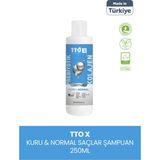 Tto-X Prebiyotik & Kolajen Kuru Ve Normal Saçlar Şampuan 250Ml (Glycerin,Maltodextrin,Triethanolamine)