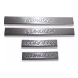 TToyota Corolla Krom Kapı Eşiği Takımı 2007-2010 Paslanmaz Çelik