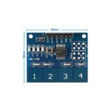 Ttp224 4 Kanal Dokunmatik Buton Sensor Modulu Kapasitif Dijital Tus Algilayici Anahtar Keypad Keyboard Hmı Menu
