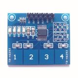 Ttp224 4 Kanal Dokunmatik Buton Sensor Modulu Kapasitif Dijital Tus Algilayici Anahtar Keypad