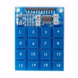 Ttp229 16 Buton Dokunmatik Sensor Modulu Kapasitif Dijital Tus Algilayici Anahtar Keypad