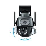 Ttt 3mp + 3mp Wi-Fi Ip Tf Kart Girişli Optik Zoom Kamera