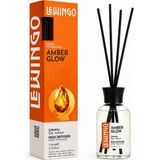 Ttt Amber Glow Bambu Çubuklu Oda Kokusu - 110 ml - Cam Şişe - Renkli - STANDART