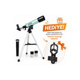 TTT Astronomi Gözlem Başlangıç Teleskopu (Telefon Tutacağı Hediyeli)