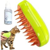 Ttt Buharlı Kedi & Köpek Yıkama Fırçası Tarağı, Buharlı Kedi Tarağı, Evcil Hayvan Tarağı