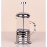 Ttt Çelik Kulplu Cam French Press - 350 ml - standart - Renkli