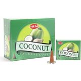 Ttt Coconut Aromalı Konik Tütsü - Çok Renkli
