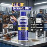 Ttt Çok Amaçlı Profesyonel Sprey - 400 ml - Pas Sökücü - Yağlayıcı - Koruyucu - standart - Renkli - 1 Adet