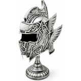 Ttt Fantastik Tasarımlı Miğfer Biblosu - Metal - 53X20 cm Dekoratif Obje