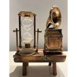 Ttt Gramofon Biblolu Kum Saati - Çok Renkli