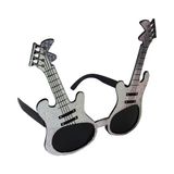 Ttt Gümüş Renk Gitar Şekilli Parti Gözlüğü