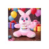 TTT Happy Birthday Tişörtlü Peluş Tavşan 100383