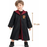 Ttt Harry Potter Tarzı Çocuk Cübbesi 2-4 Yaş