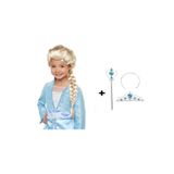 TTT Karlar Ülkesi Frozen Elsa Kostüm Seti Çocuk Boy