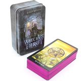 Ttt Metal Kutulu Tarot Kartı Witches Tarot - Belirtilmemiş