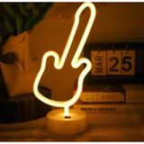 TTT Neon Gitar Masa Lambası