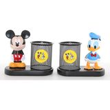 Ttt Polyester Mickey Mouse ve Duffy Duck Kalemlik - Belirtilmemiş - 24 Renk