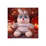 TTT Seni Seviyorum Tişörtlü Sevimli Peluş Tavşan 100376