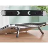 Ttt Siyah 2 Kademeli Katlanabilir ve Yapışkanlı Laptop Standı