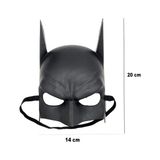 Ttt Siyah Çocuk Batman Maskesi Lastikli
