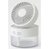 Ttt Su Spreyli Katlanır Başlıklı USB Mini Fan - Çok Renkli