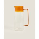 Ttt Turuncu Detaylı Cam Sürahi 1600 ml - Çok Renkli