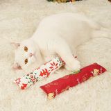 Ttt Yılbaşı Konseptli Hışırtılı Bez Kedi Oyuncağı