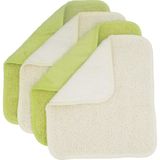 TTYBG %100 Doğal Aşk Kalp Şekilli Gevşek Ped Sünger Temizleyici Fırça (Ön %100 Gevşek + Arka %100 Pamuk Havlu 12X12CM) Yüz Vücut Duş Banyo Spa Yumuşak Yenileme Cilt Kordon Tasarımı, 6'lı Paket