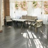 Tu Tienda Nergiz 3 1 1 Mermer Masa Bahçe Balkon Mobilyası,krem Bej
