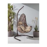 Tu Tienda SEFERİHİSAR TEK KİŞİLİK RATTAN SALINCAK 135*135