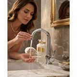 Tua Armatür Havana Lüks Lavabo Bataryası - %100 Pirinç Gövde, Krom Kaplama, 26 cm Yüksek Tip Musluk
