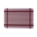 Tuable Pöti Kareli Bordo Tekli Kurulama Bezi, 45X70Cm