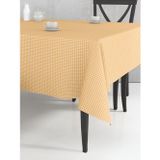 Tuable Pöti Kareli Masa Örtüsü Sarı 170X170Cm