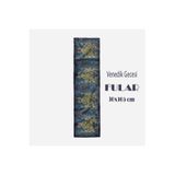 tuaipek VENEDİK GECESİ Desen Şık & Zarif Kadın Aksesuarı Saten Fular 30x165cm