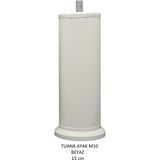 Tuana Ayak 15 cm Cıvatalı M10 Beyaz