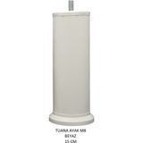Tuana Ayak 15 cm Cıvatalı M8 Beyaz