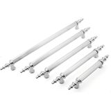 Tuana Rustik Alüminyum Metal Lüks Modern Mobilya Çekmece Mutfak Dolabı Kulpu Krom-Krom - 160mm