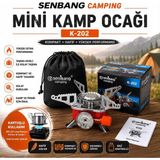 Tub Shop Mini Kamp Ocagı K-202 - Kırmızı