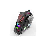 Tuba Toptaş Revenge Dark Lord 650W 80+ Temperlı Cam Sıyah 8X12CM Rgb Fan Robotik Atx Kasa - Siyah