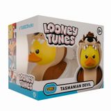 TUBBZ: Looney Tunes - Taz Tazmanya Şeytanı Lastik Ördek Koleksiyon Oyuncak | Resmi Lisanslı Ürün - Kutulu Vinil Figür, Çizgi Film Simgesi, Fan Hediyesi, Ekran Dekoru ve Jeep Ördek