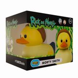TUBBZ: Rick and Morty - Morty Smith Lastik Ördek Koleksiyon Oyuncak 8,9 cm | Resmi Rick and Morty Ürünü - Kutulu Vinil Figür, Çılgın Bilim Adamı Karakteri, Fan Hediyesi, Teşhir Dekoru & Jeep Ördek