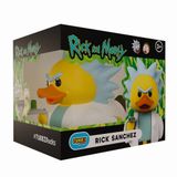 TUBBZ: Rick and Morty - Rick Sanchez Lastik Ördek Koleksiyon Oyuncak 8,9 cm | Resmi Rick & Morty Ürünü - Küvet Ekranlı Vinil Figür, Temalı Karakter, Yenilik Hediyesi & Jeep Ördek
