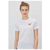 TUBİA Kadın Noodle Baskılı Beyaz T-Shirt