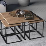 Tubihome Orta Sehpa Takımı, Meşe