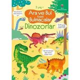 Tübitak Popüler Bilim Kitapları Ara ve Bul Li Bulmacalar - Dinozorlar