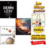 Tübitak Uzay Serisi 3'lü Kitap Seti | Derin Uzay - Gezegenler - Gökyüzünü Tanıyalım